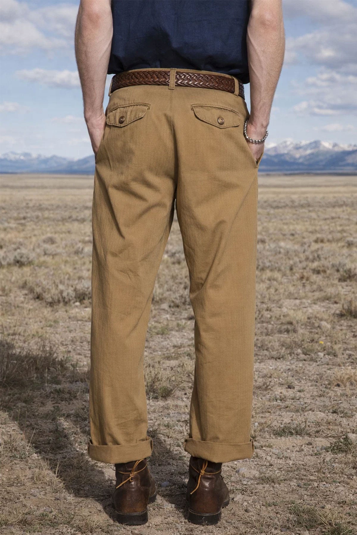 Scarti Lab - 136 SW350 Japanese HBT Cotton Trousers - Limited