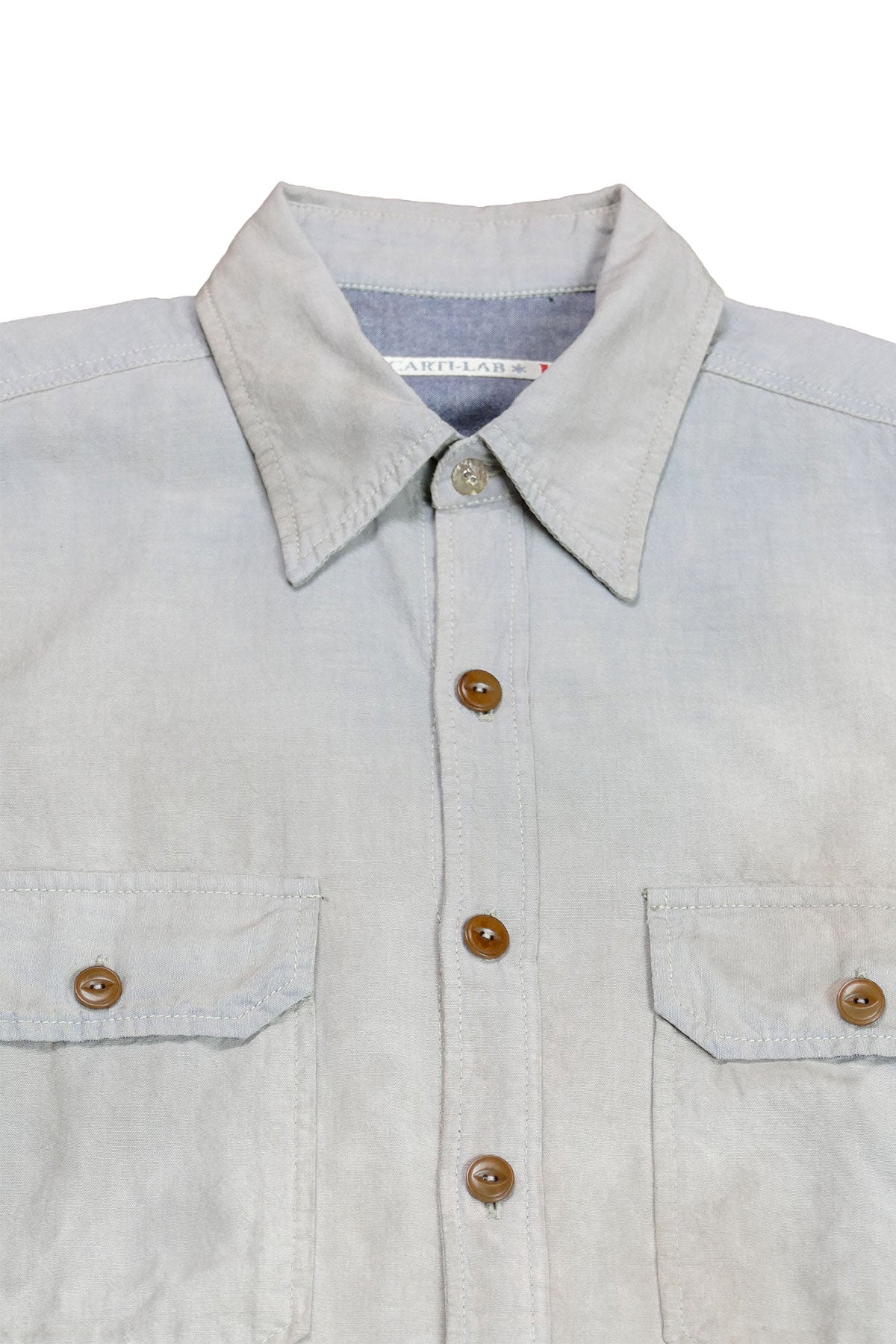 Scarti Lab Archive - 316 SM899 100% Japanese selvedge 6oz. cotton shirt (vintage wash)