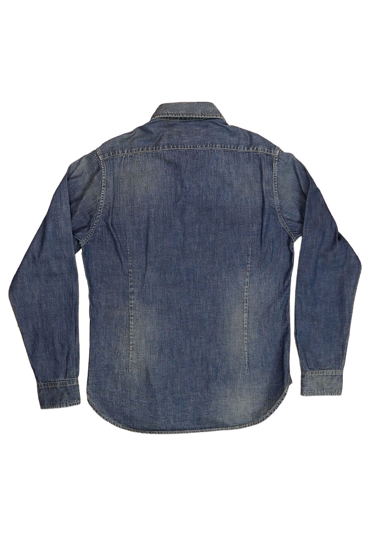 Scarti Lab Archive - 324 SU905 7oz. Japanese Denim Work Shirt (Vintage Wash)