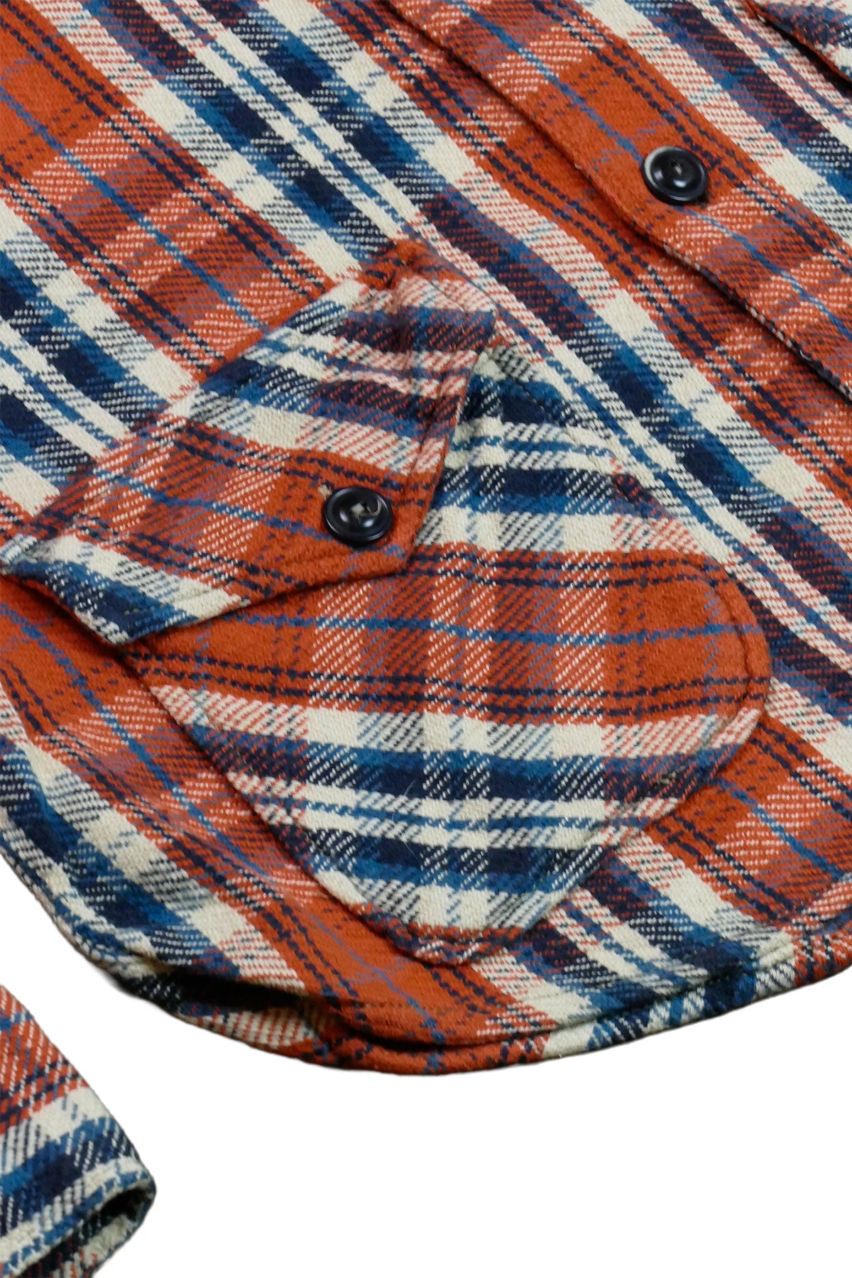 Scarti Lab Archive - 401 SG891 100% Japanese Cotton Check Flannel Overshirt (Vintage Wash)