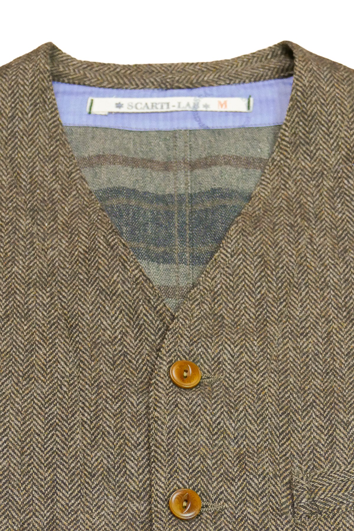 Scarti Lab Archive - 403 SE941/SM224 Irish Wool Waistcoat
