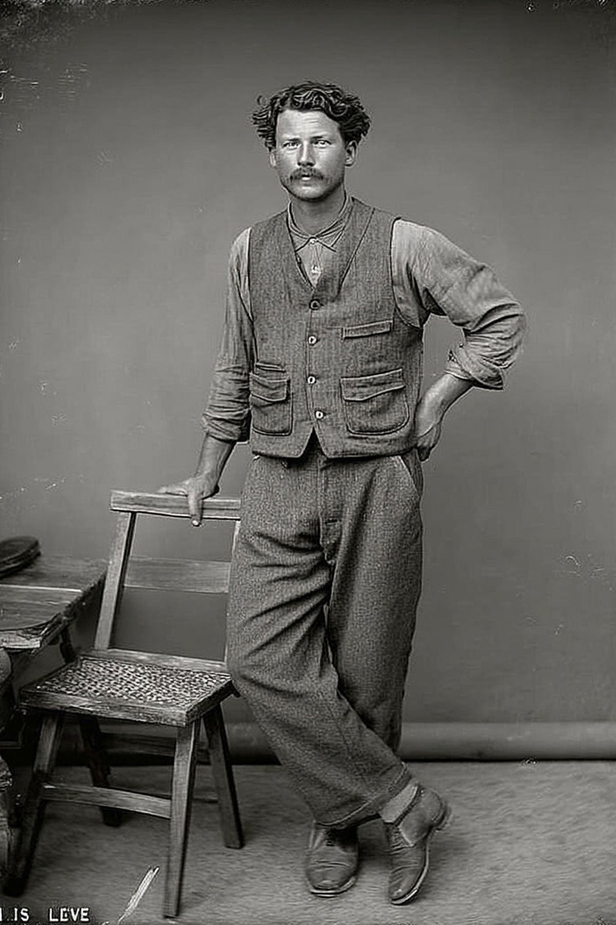 Scarti Lab Archive - 403 SE941/SM224 Irish Wool Waistcoat