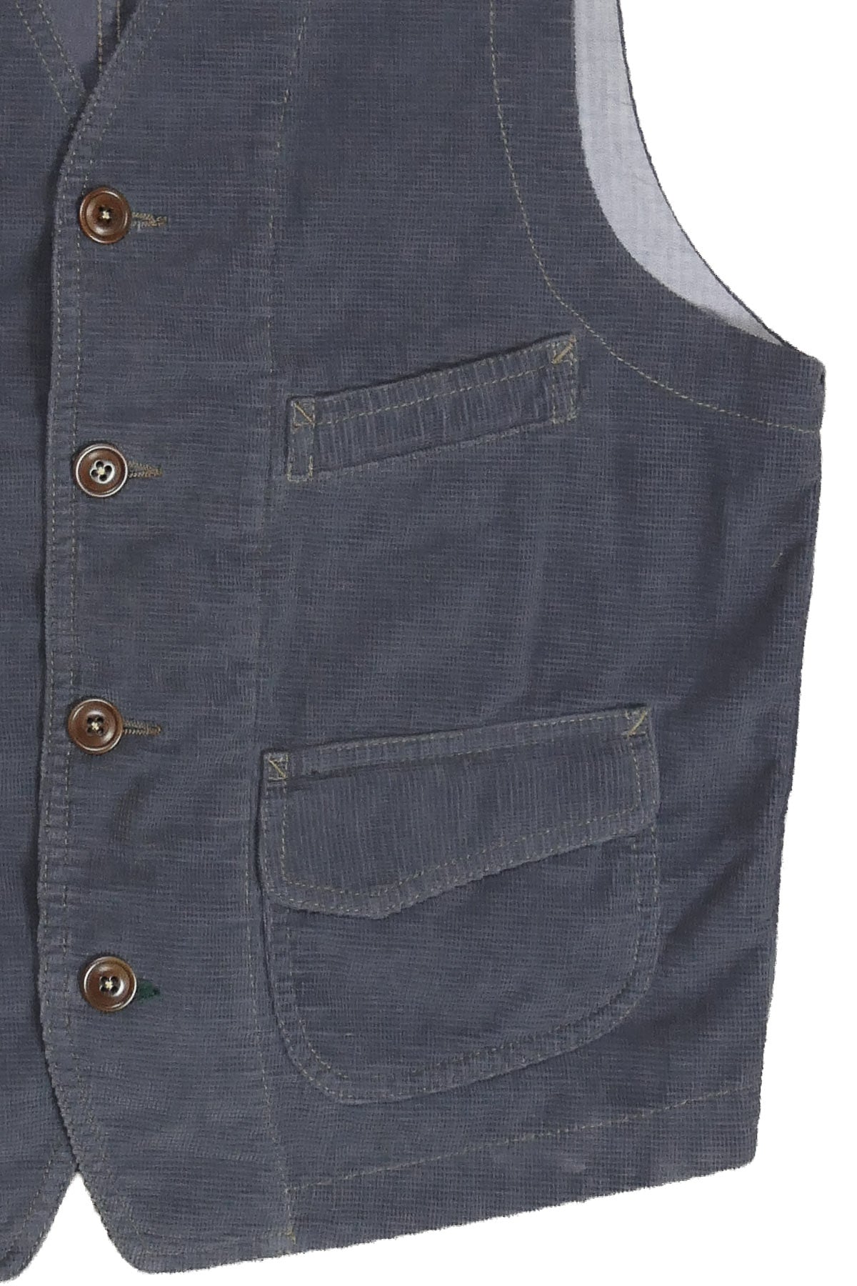 Scarti Lab Archive - 403 SH487 Waistcoat in Japanese Waffle Corduroy