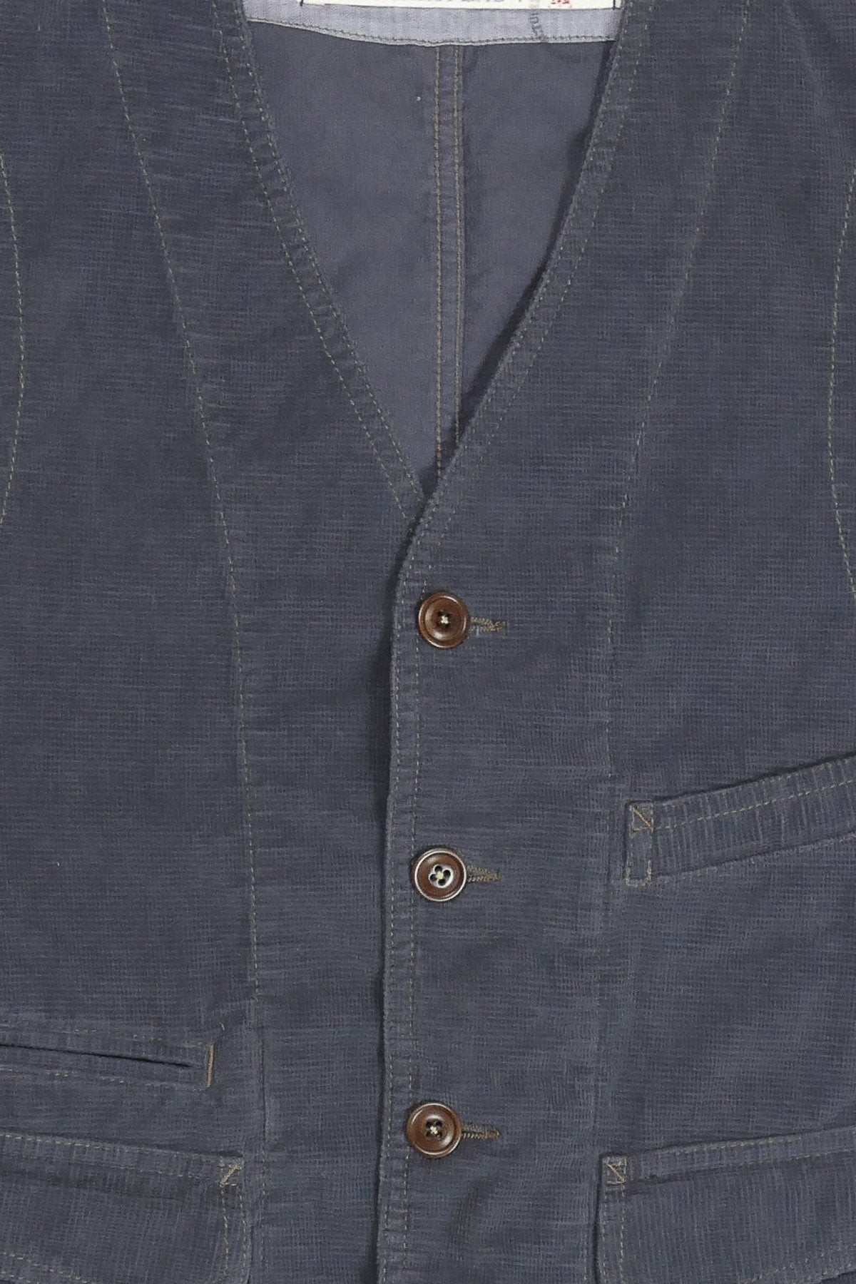 Scarti Lab Archive - 403 SH487 Waistcoat in Japanese Waffle Corduroy