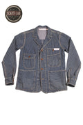 Scarti Lab Archive - 405 SG876 9 oz. Japanese Wabash Indigo Jacket (Vintage Wash)