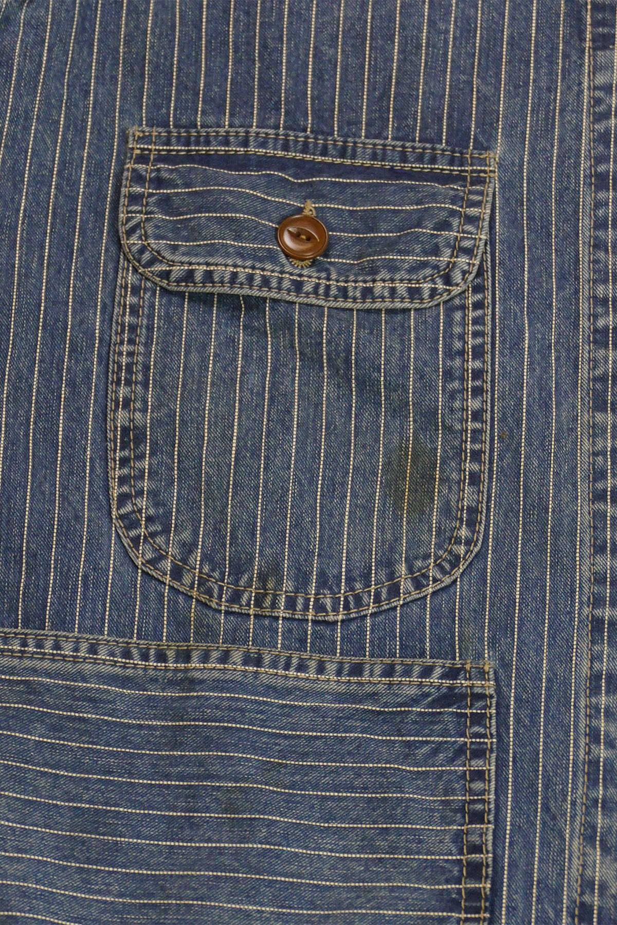 Scarti Lab Archive - 405 SG876 9 oz. Japanese Wabash Indigo Jacket (Vintage Wash)