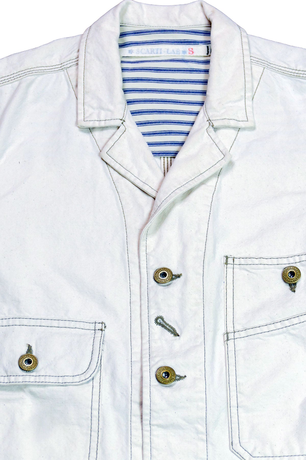 Scarti Lab Archive - 405 SM981 100% Japanese cotton canvas Jacket (Vintage Wash)