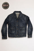Scarti Lab Archive - 707 SK835 Cossack Jacket in 12,5 Oz Japanese Nep Denim