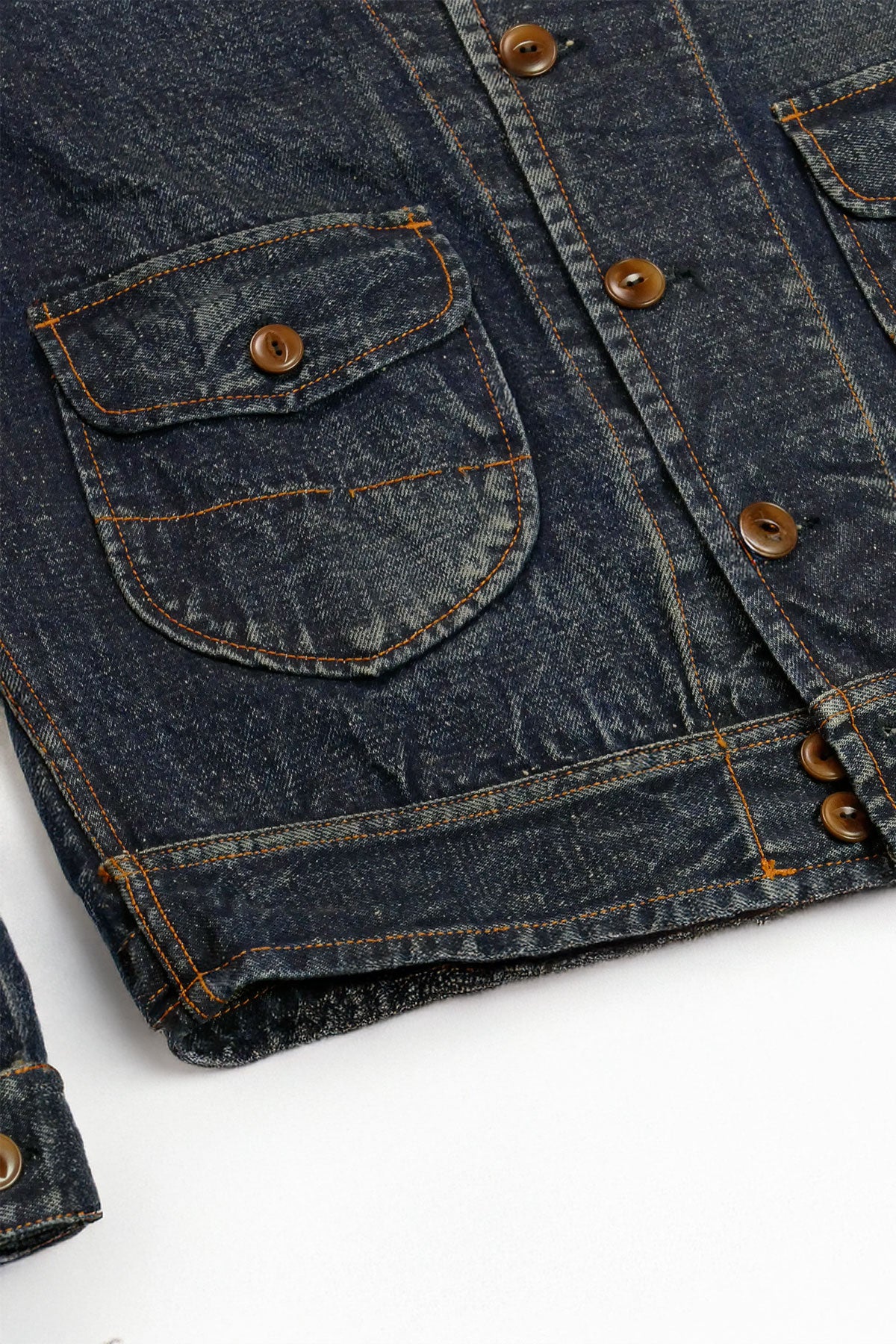 Scarti Lab Archive - 707 SK835 Cossack Jacket in 12,5 Oz Japanese Nep Denim