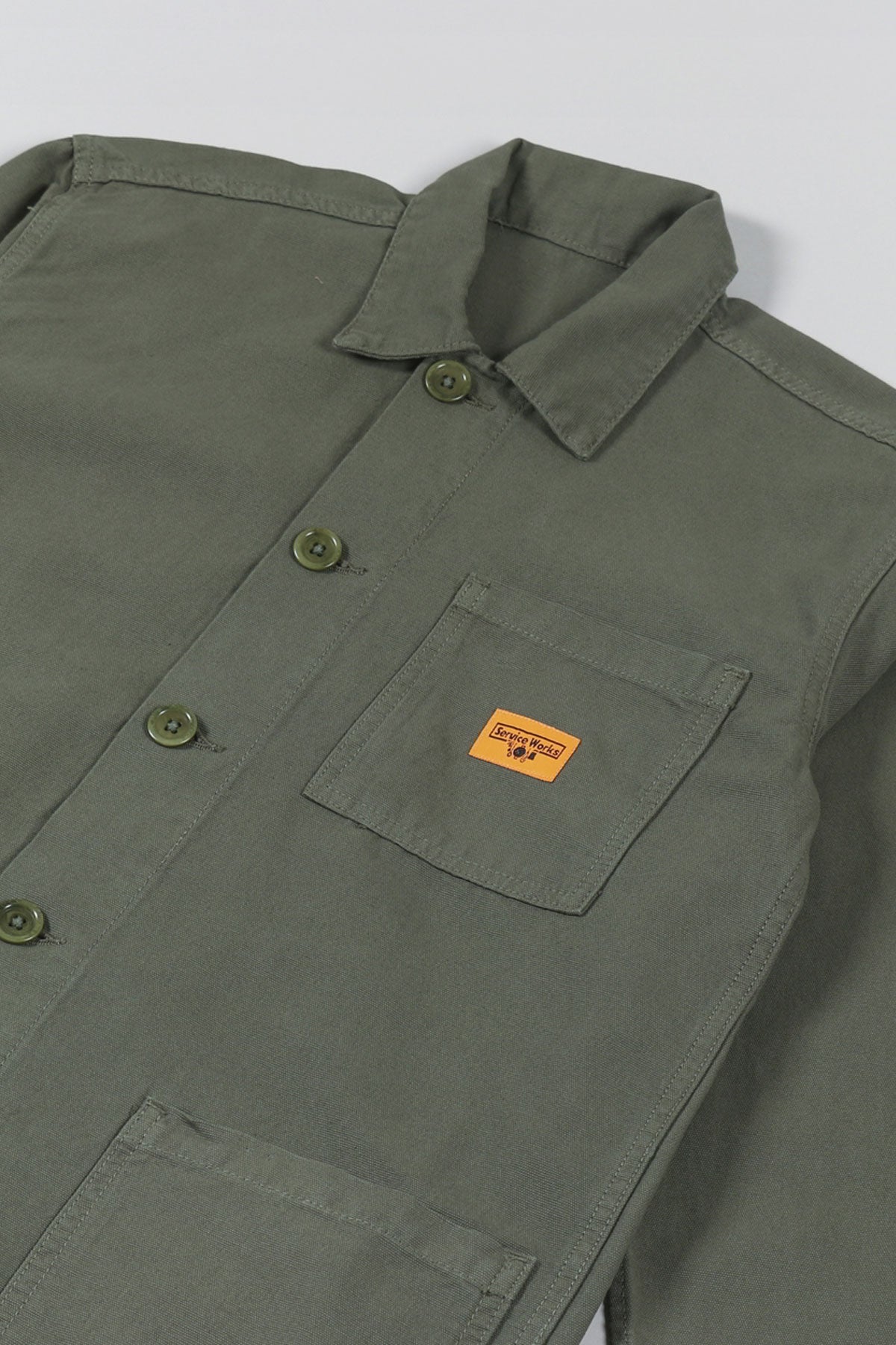 Service Works - Classic Coverall Jacket  in Olive