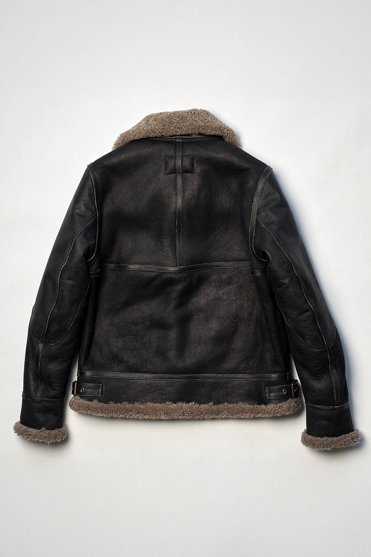 Shangri-La Heritage - "Aviatore” B-3 Vintage Black Shearling Jacket