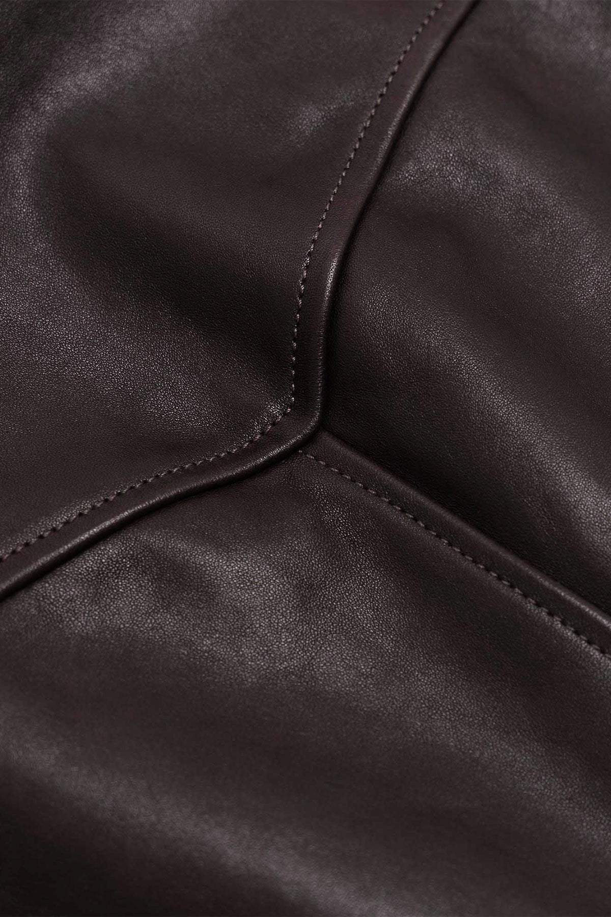 Shangri-La Heritage - “Cossack” Testa di Moro Lambskin Leather Jacket