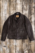Shangri-La Heritage - “Cossack” Testa di Moro Lambskin Leather Jacket