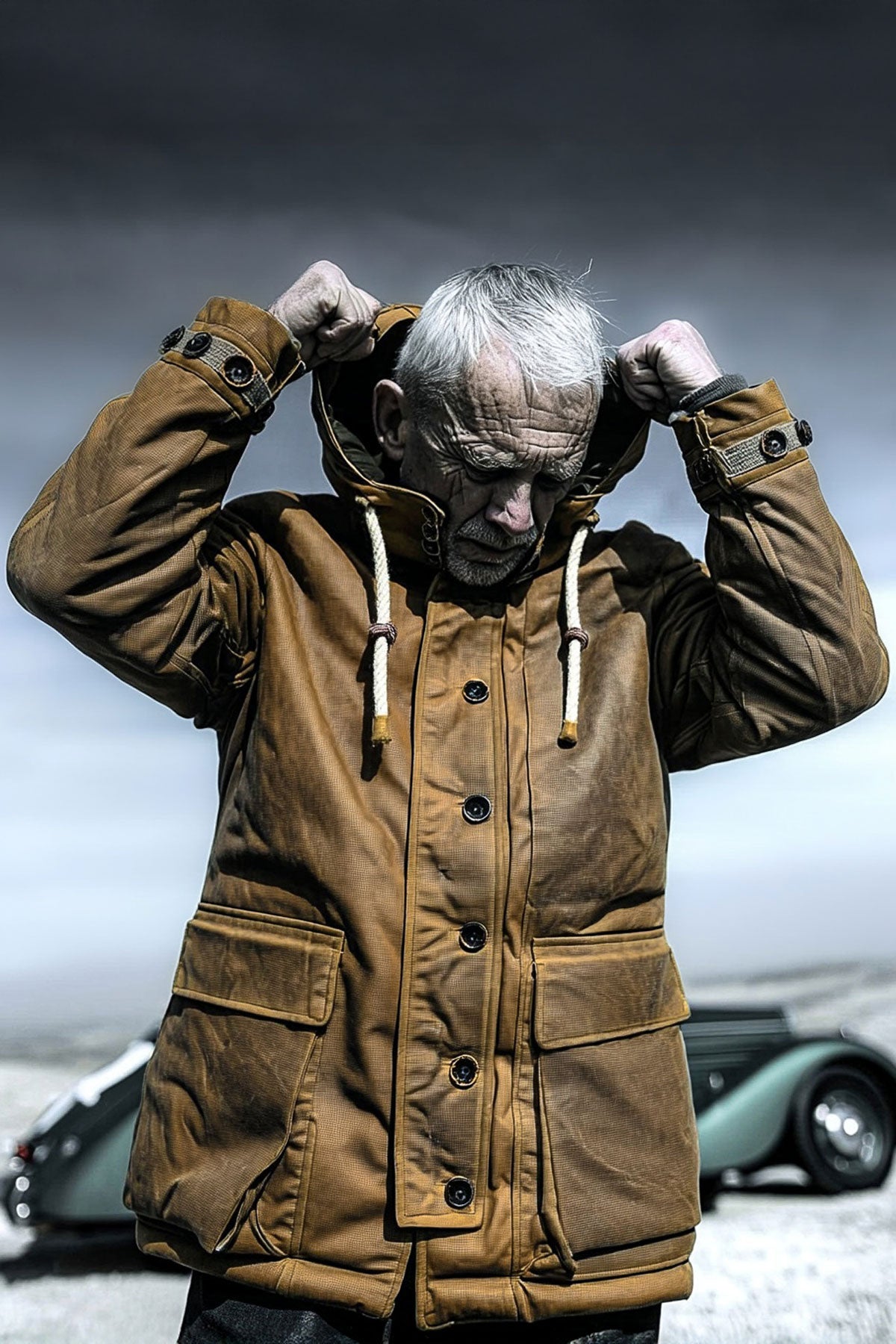 Fleurs de Bagne - Snow Parka in Gold – The Rugged Society