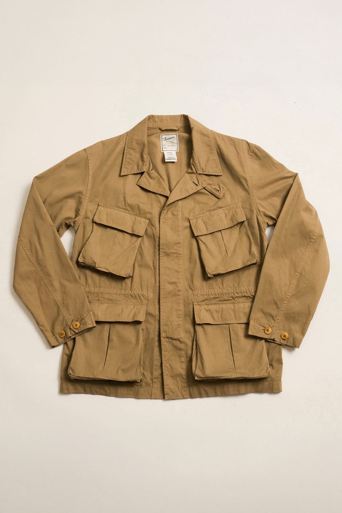 Soundman - Albany Fatigue Jungle Jacket in Khaki Beige – The