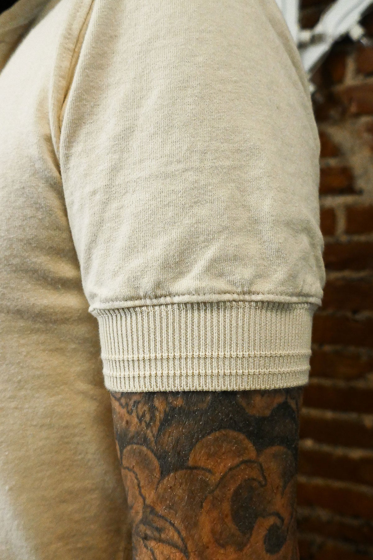 The Quartermaster - Henley T-shirt in Natural