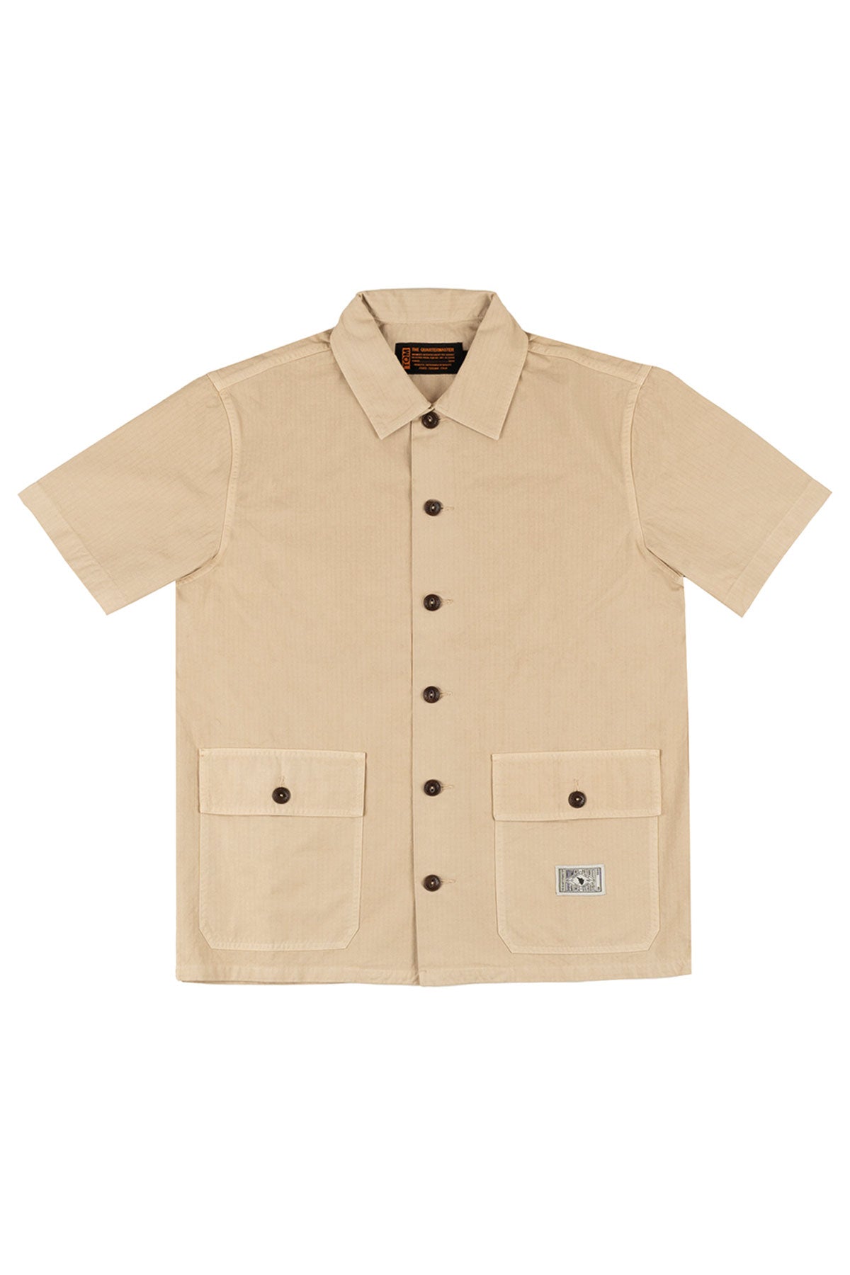 The Quartermaster - Safari Shirt in Ripstop Khaki