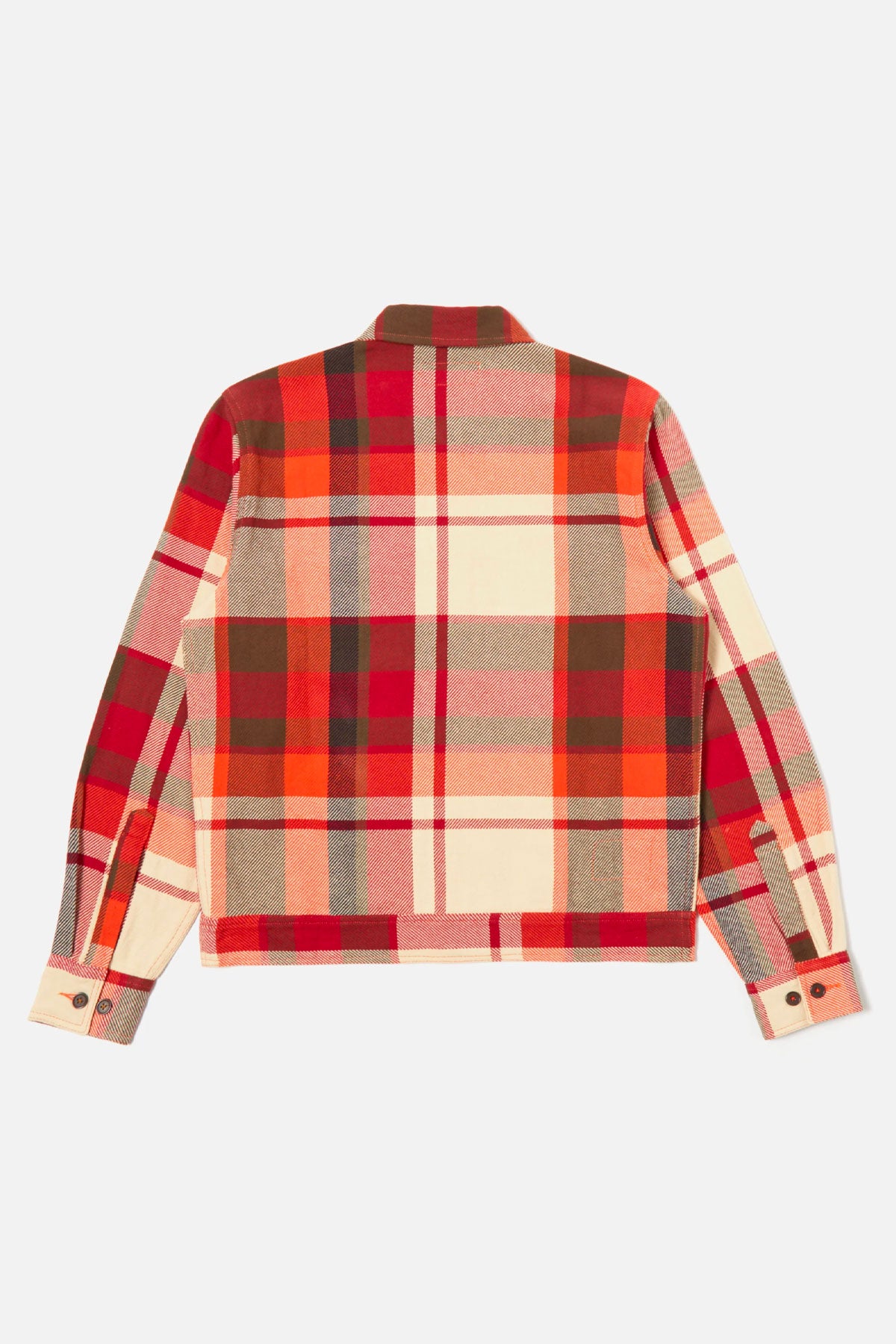 Universal Works - Uniform Shirt In Red Earth Check