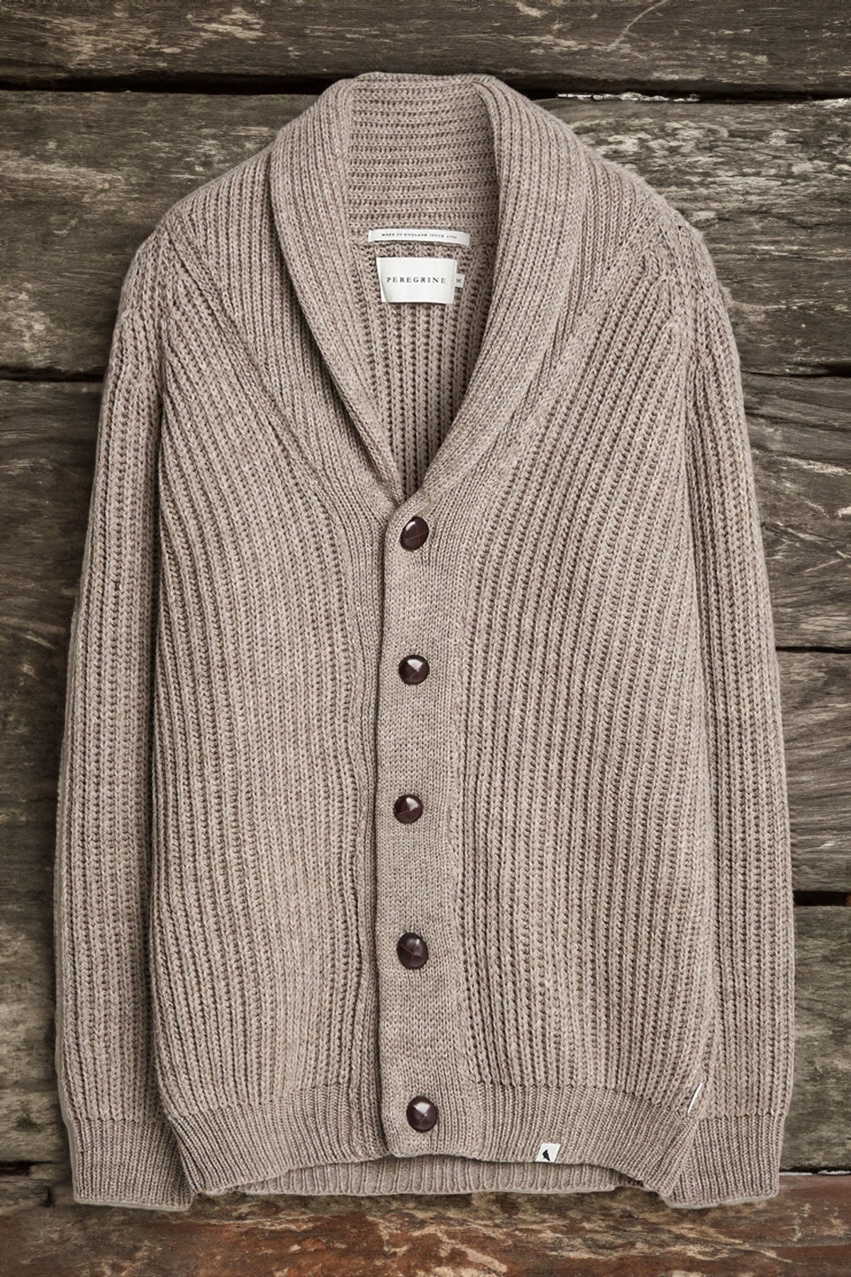 Peregrine - Wilkinson Cardigan in Oak