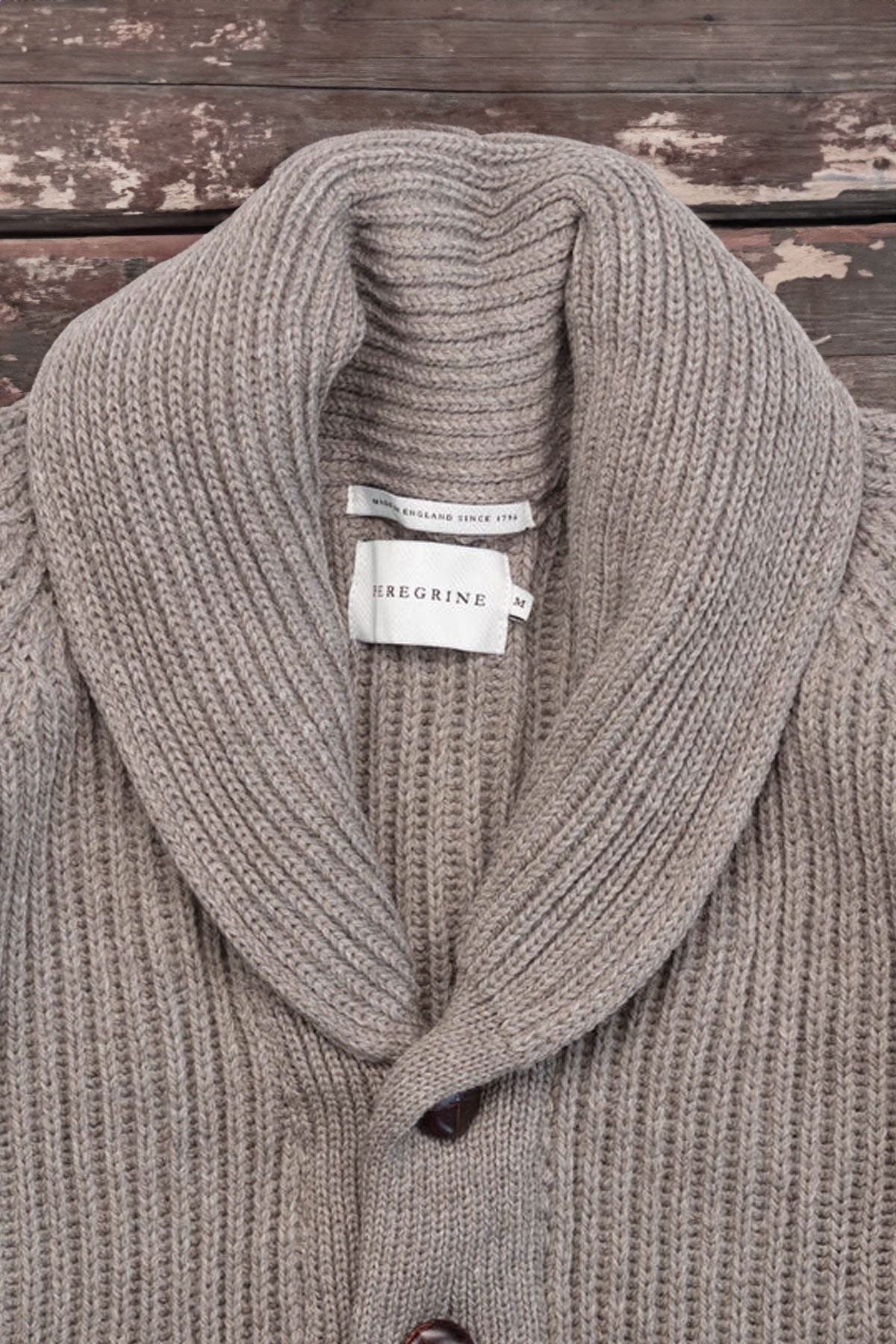 Peregrine - Wilkinson Cardigan in Oak