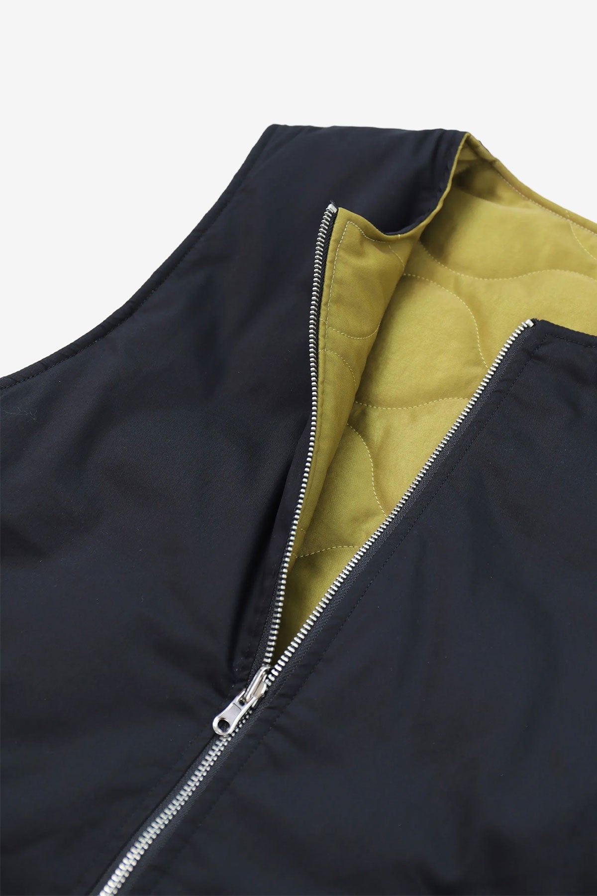 Workware - Big Liner Reversible Vest (black / green)