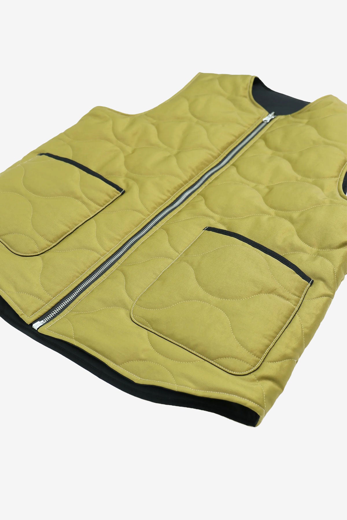 Workware - Big Liner Reversible Vest (black / green)