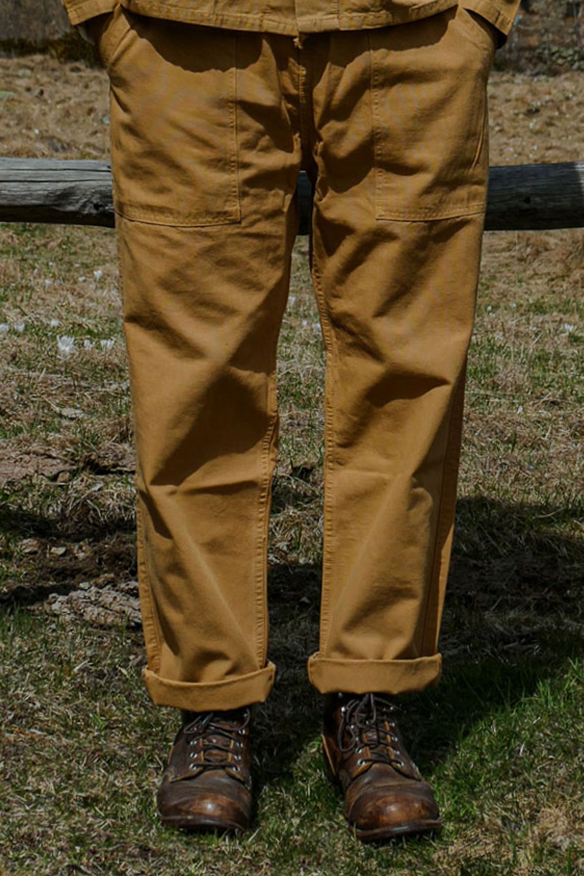 Service Works - Classic Canvas Chef Pants in Tan
