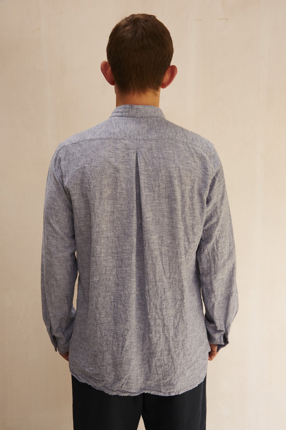 Workhouse England - Bed Shirt in Blue