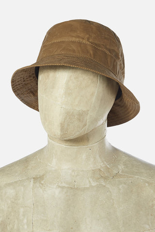 Universal Works - Bucket Hat In Sand Tek Wax