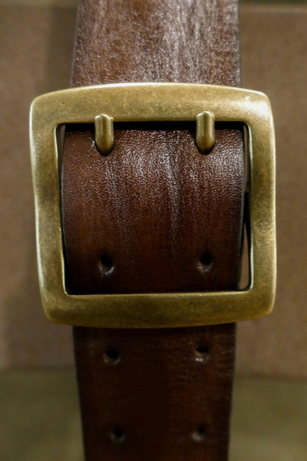 Alberto Luti - Type 937/40 Double Pin Buckle Leather Belt