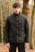 Peregrine - Bexley Waxed Jacket in Black