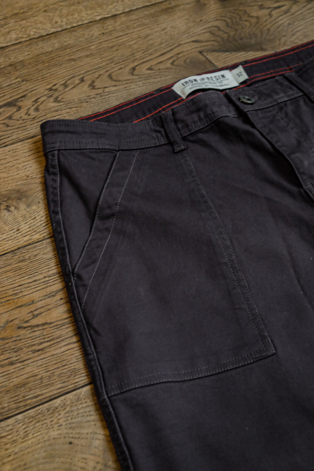 Iron And Resin - Brigade Shorts in Charcoal