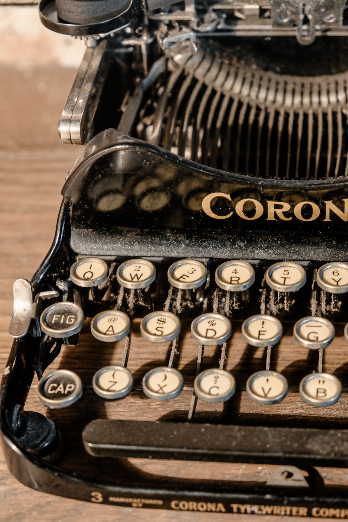 Corona 3 Typewriter. Year 1917
