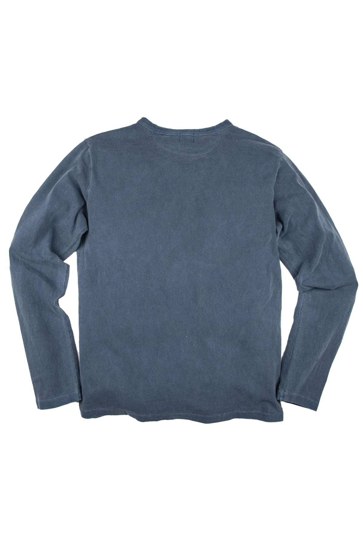 Freenote Cloth - 13 Ounce Henley - L/S Faded Blue