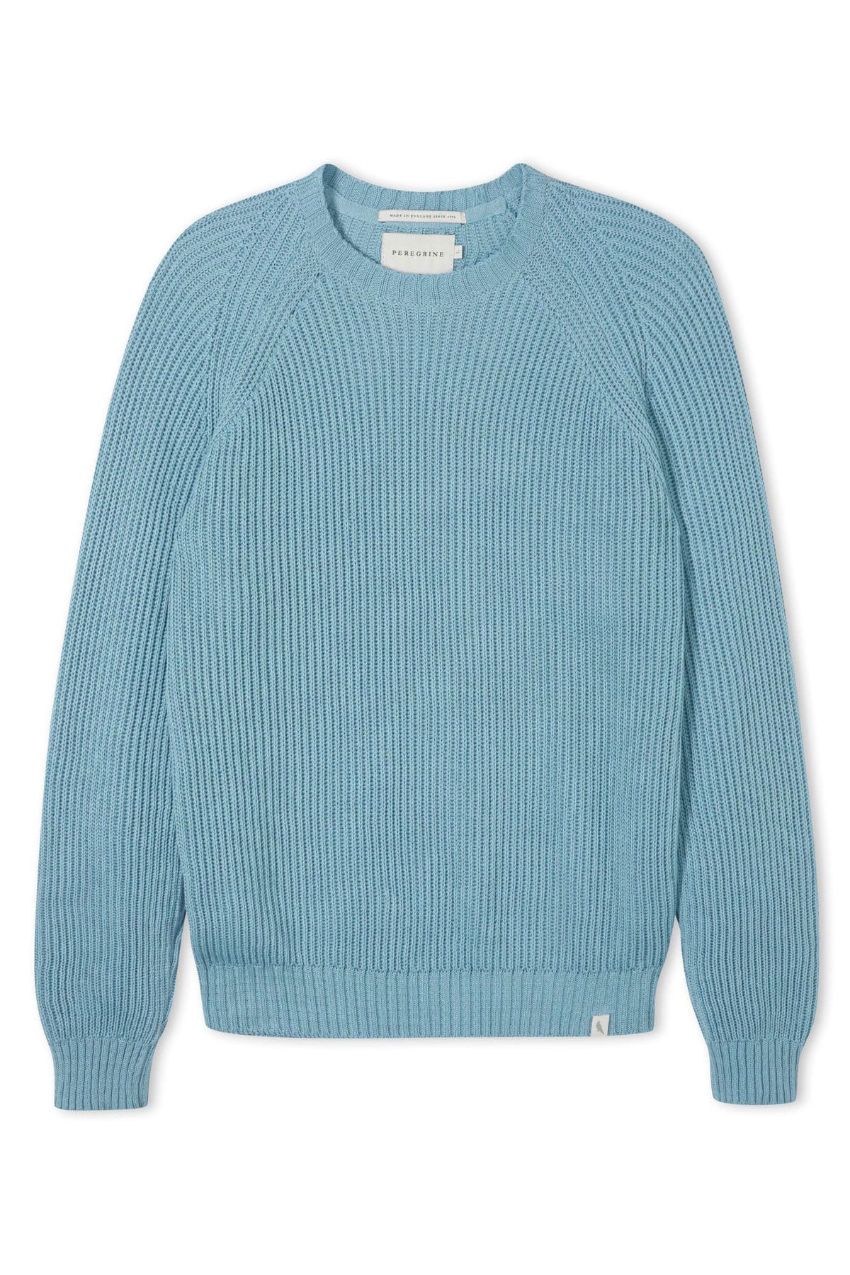 Peregrine - Harry Cotton Sweater in Seafoam