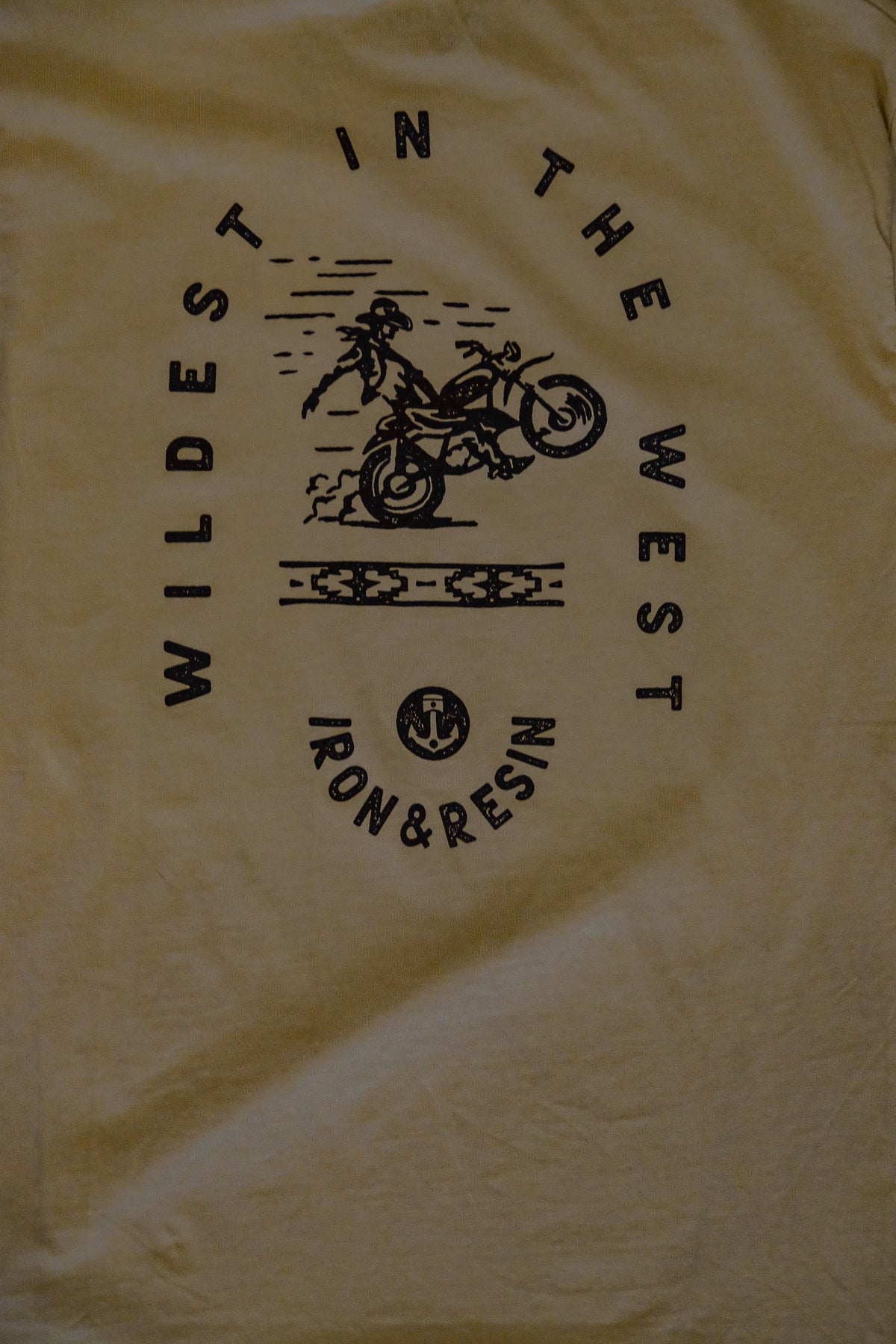Iron And Resin - Wildest in the West Tee in Gold
